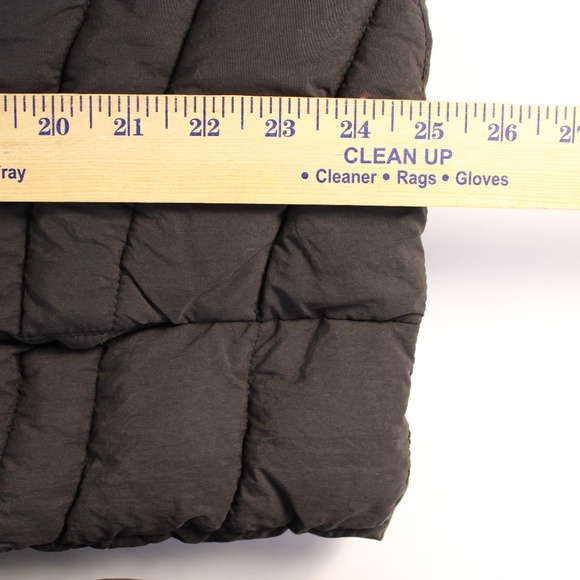 0258-Nova Men Puffer Jacket – Charcoal Gray Quilted Coat Size Medium - Picture 7 of 7